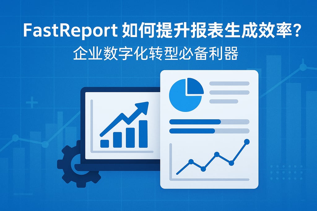 fastreport如何提升报表生成效率？企业数字化转型必备利器