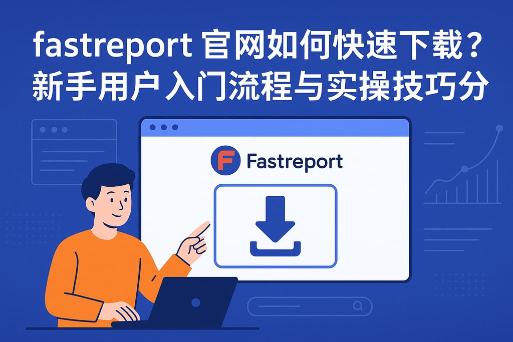 fastreport官网如何快速下载？新手用户入门流程与实操技巧分享