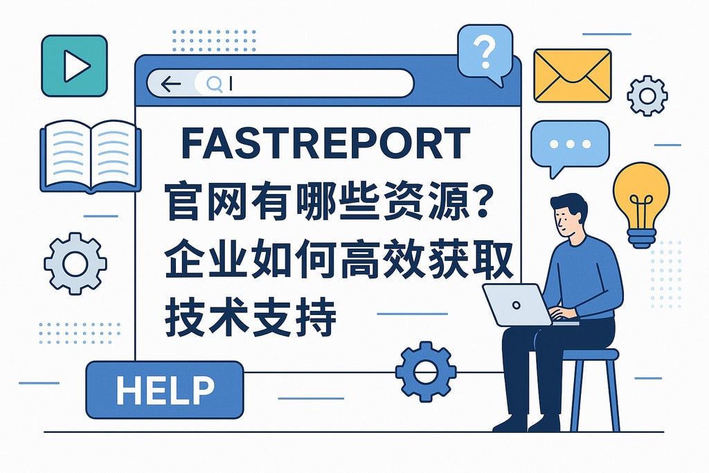 fastreport官网有哪些资源？企业如何高效获取技术支持