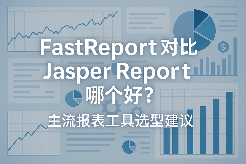 fastreport对比JasperReport哪个好？主流报表工具选型建议
