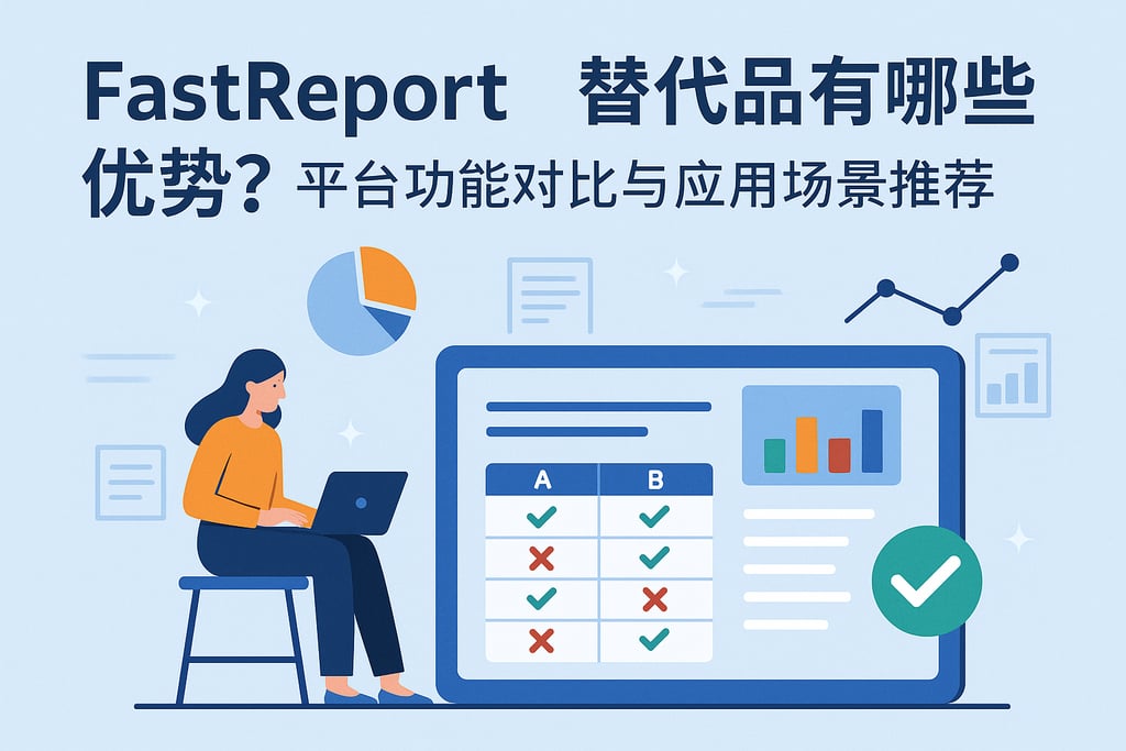 fastreport替代品有哪些优势？平台功能对比与应用场景推荐
