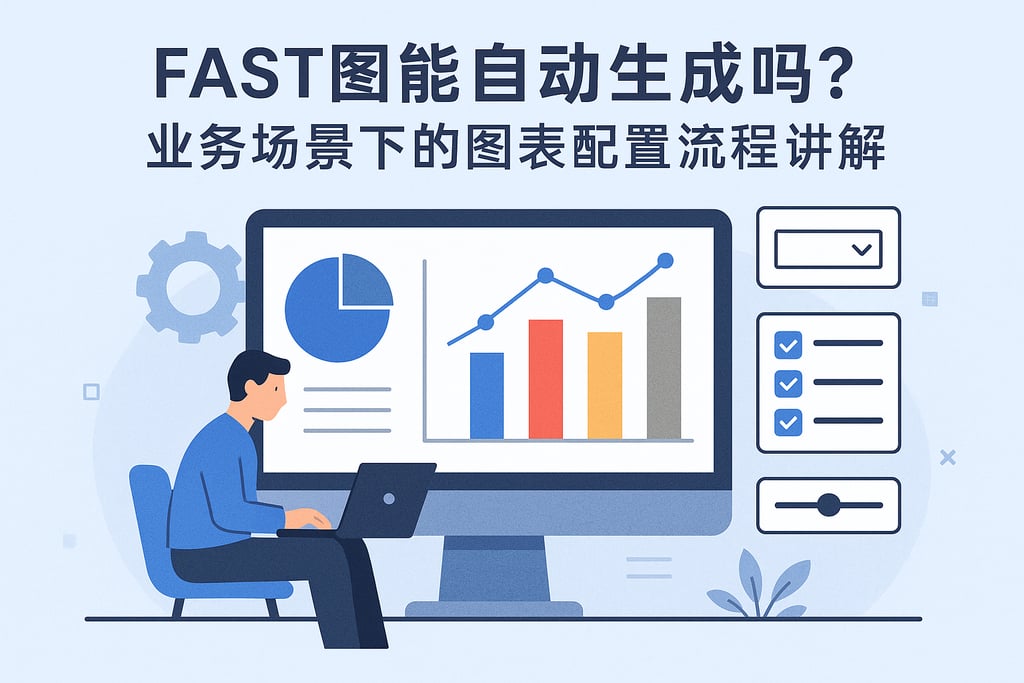 fast图能自动生成吗？业务场景下的图表配置流程讲解