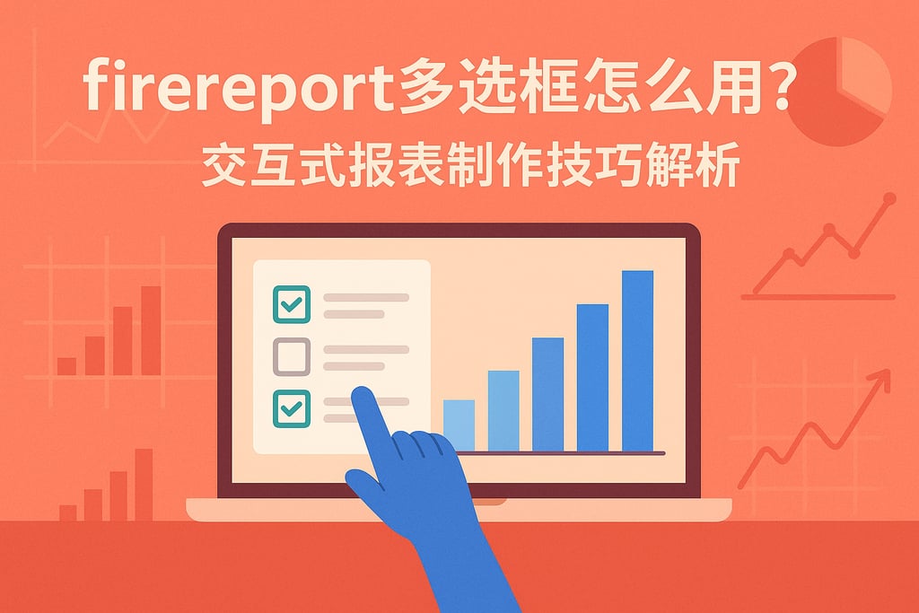 firereport多选框怎么用？交互式报表制作技巧解析
