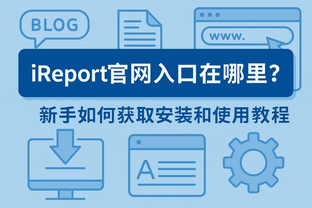 ireport官网入口在哪里？新手如何获取安装和使用教程