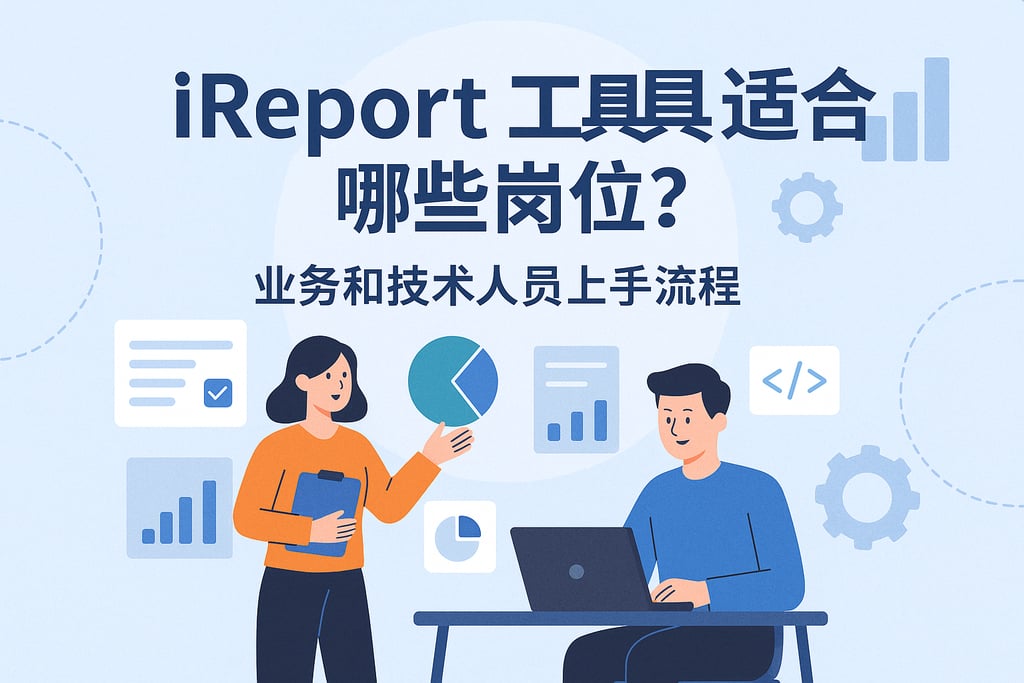 ireport工具适合哪些岗位？业务和技术人员上手流程
