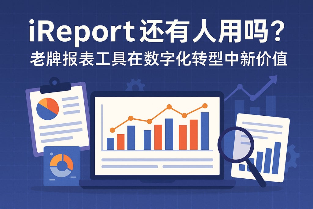 ireport还有人用吗？老牌报表工具在数字化转型中的新价值