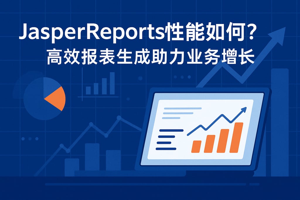 jasperreports性能如何？高效报表生成助力业务增长