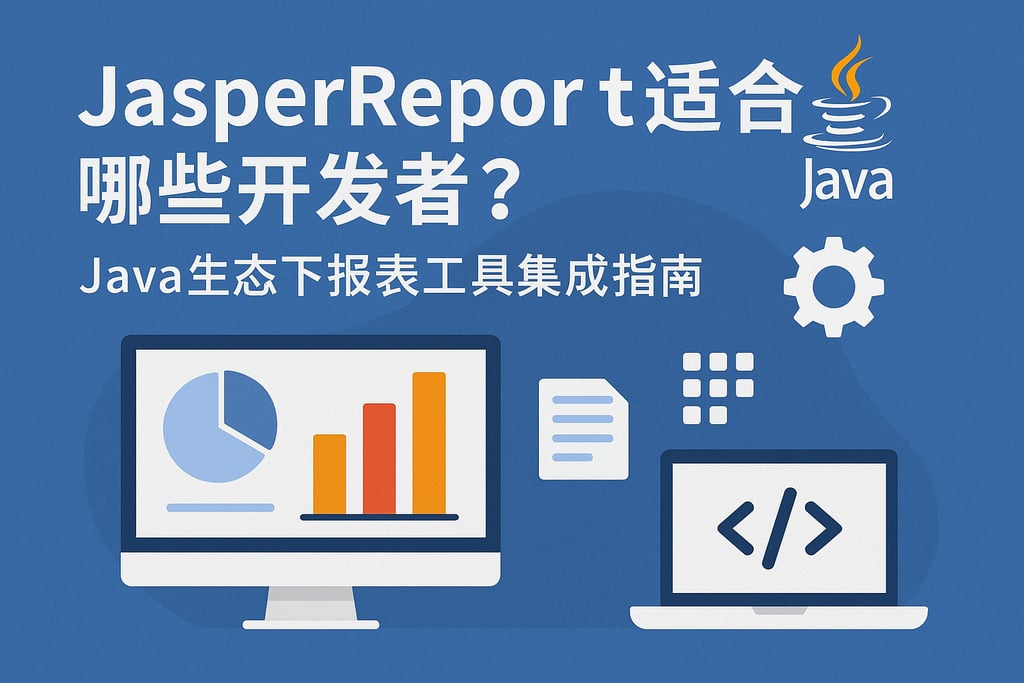 javaireport适合哪些开发者？Java生态下报表工具集成指南