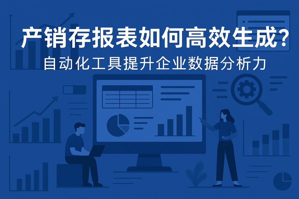 产销存报表如何高效生成？自动化工具提升企业数据分析力
