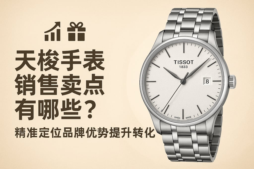 天梭手表销售卖点有哪些？精准定位品牌优势提升转化
