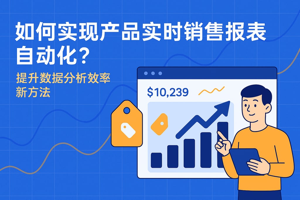 如何实现产品实时销售报表自动化？提升数据分析效率新方法