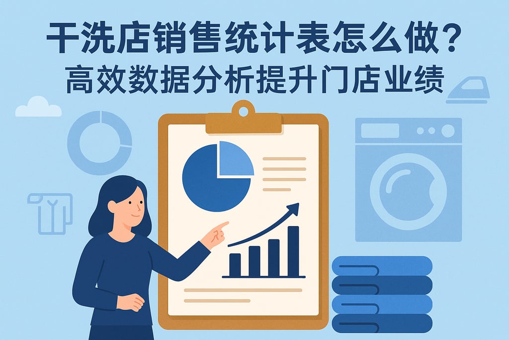 干洗店销售统计表怎么做？高效数据分析提升门店业绩