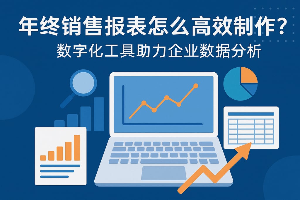年终销售报表怎么高效制作？数字化工具助力企业数据分析