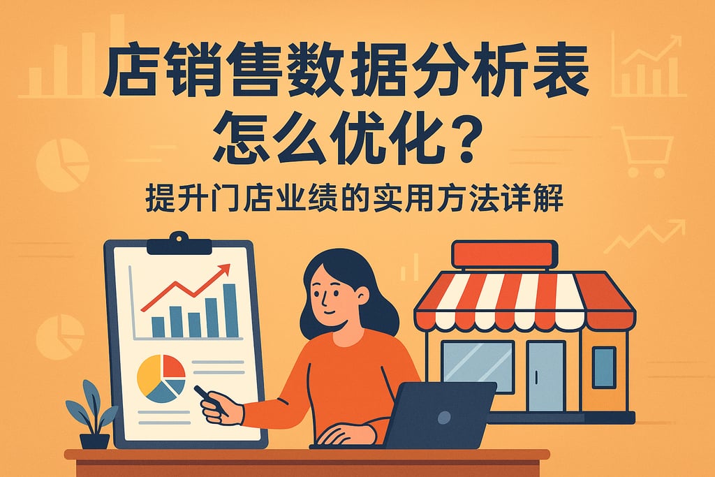 店销售数据分析表怎么优化？提升门店业绩的实用方法详解