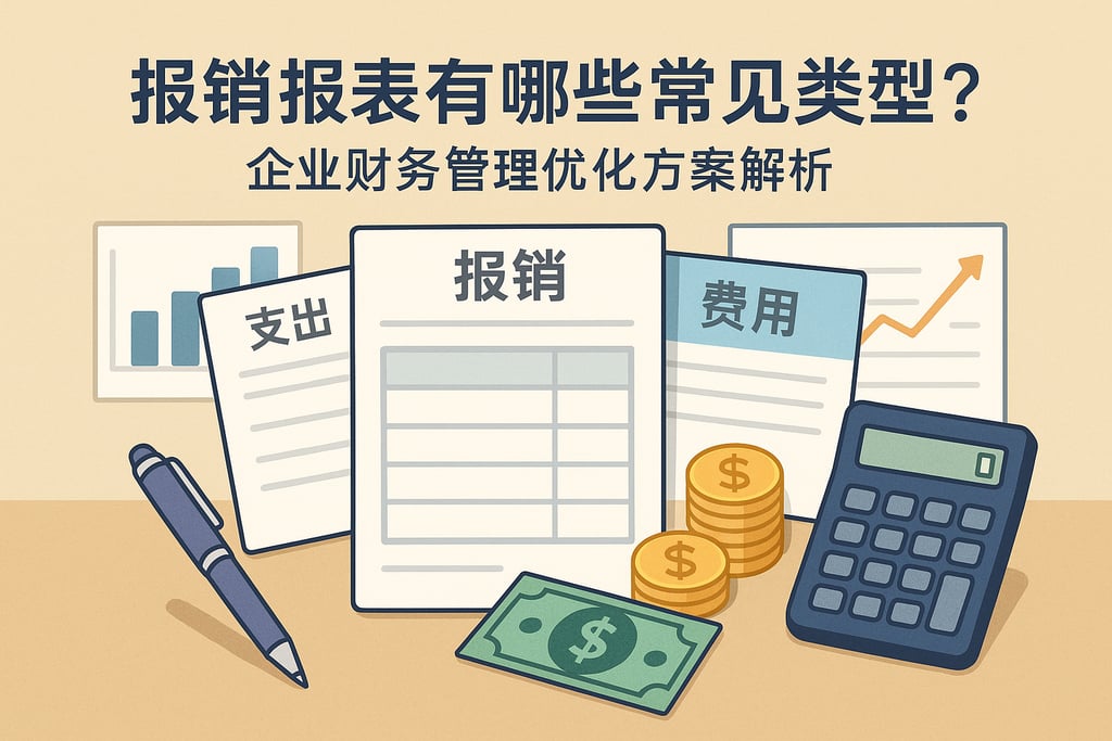 报销报表有哪些常见类型？企业财务管理优化方案解析
