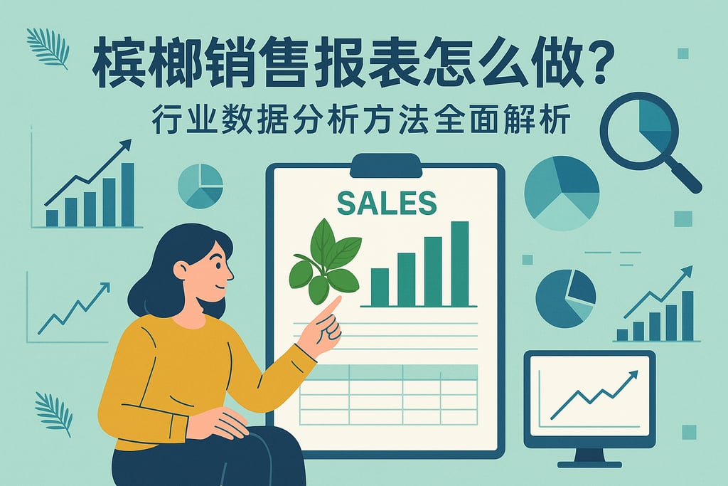 槟榔销售报表怎么做？行业数据分析方法全面解析