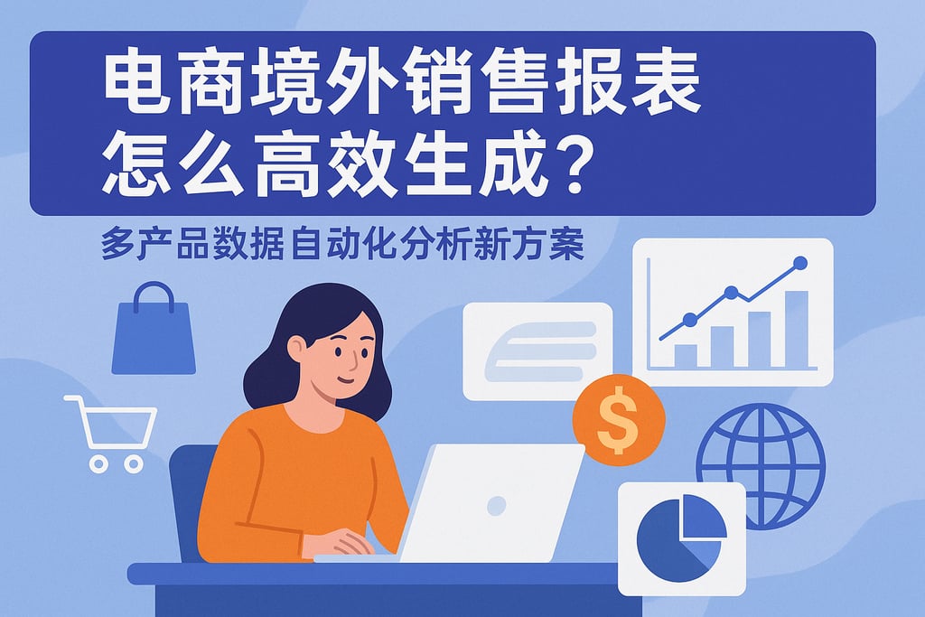电商境外销售报表怎么高效生成？多产品数据自动化分析新方案