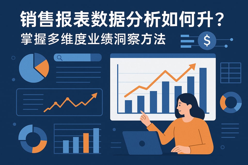 销售报表数据分析如何提升？掌握多维度业绩洞察方法