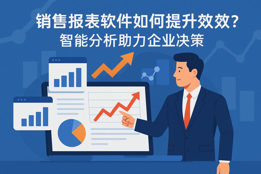 销售报表软件如何提升业绩？智能分析助力企业决策