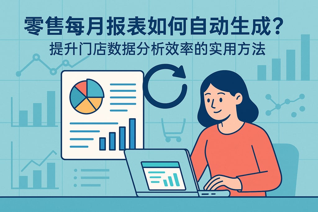 零售每月报表如何自动生成？提升门店数据分析效率的实用方法