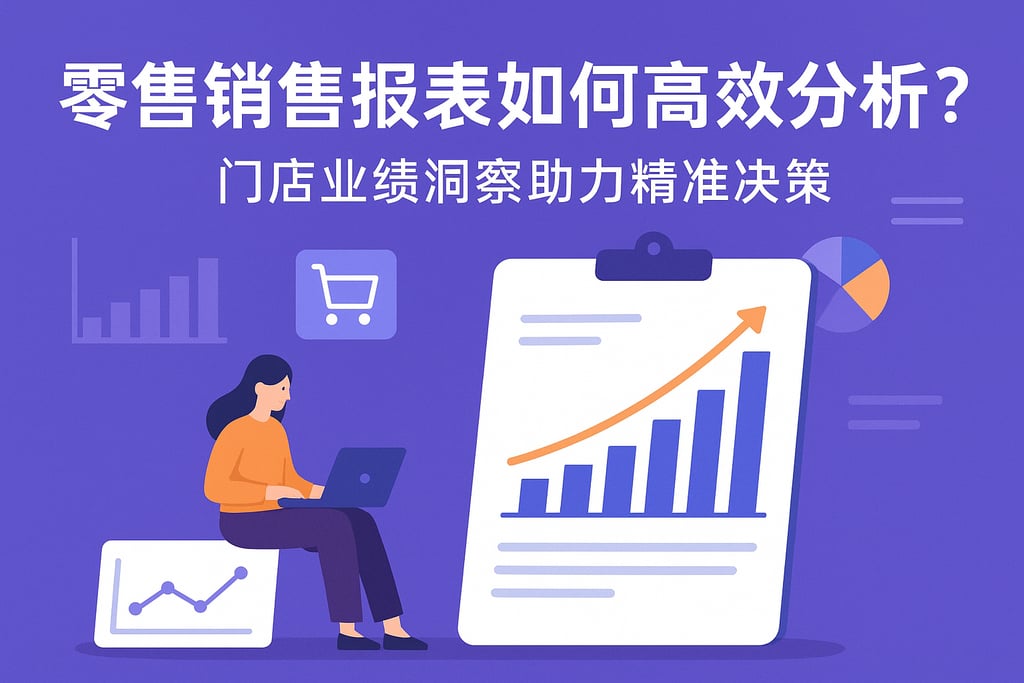 零售销售报表如何高效分析？门店业绩洞察助力精准决策