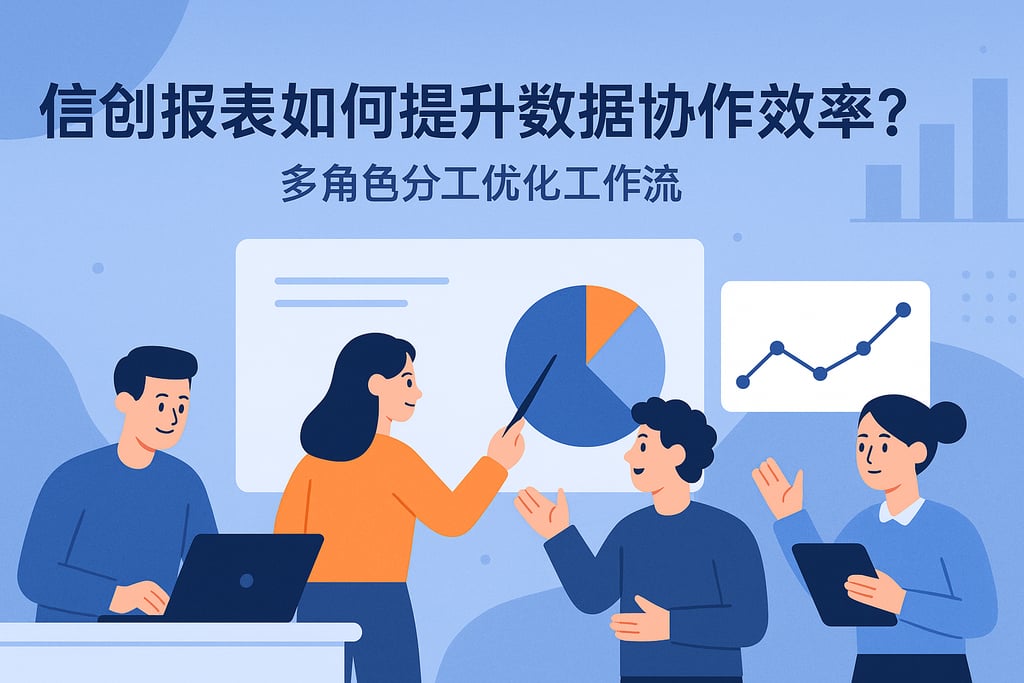 信创报表如何提升数据协作效率？多角色分工优化工作流