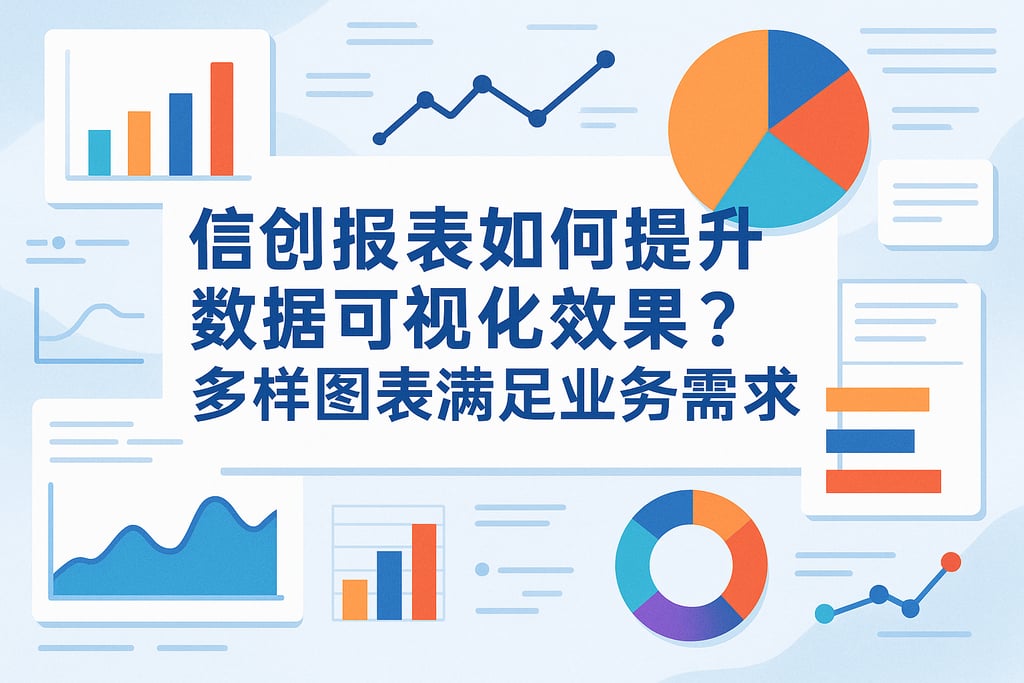 信创报表如何提升数据可视化效果？多样图表满足业务需求