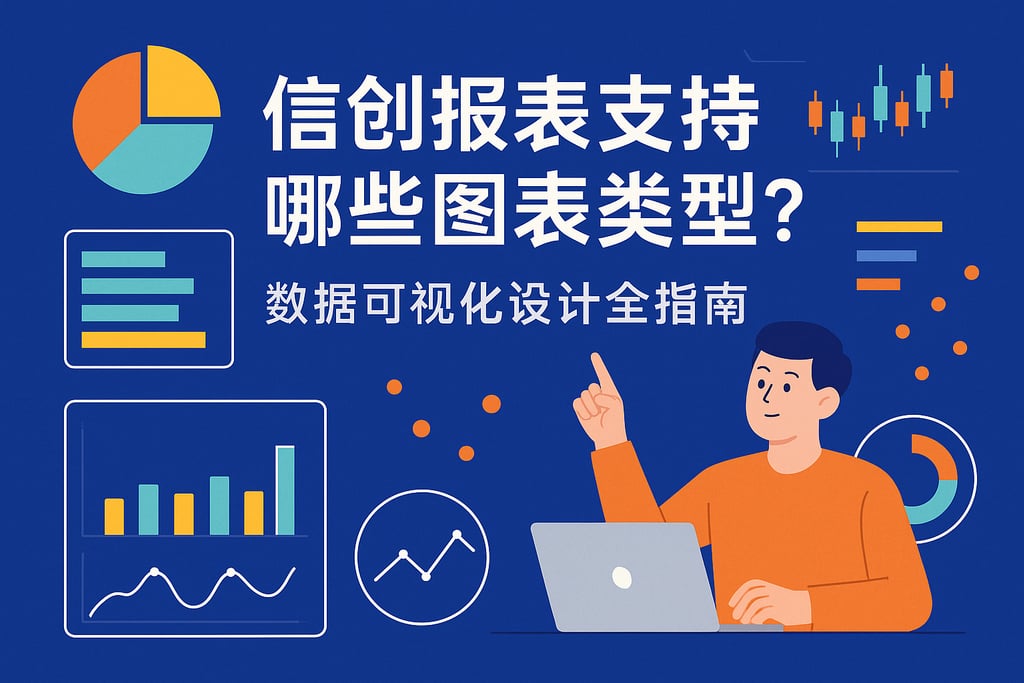 信创报表支持哪些图表类型？数据可视化设计全指南