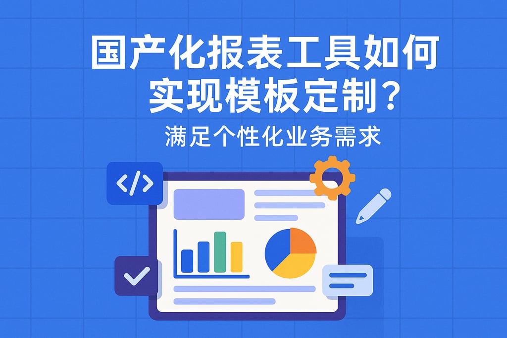 国产化报表工具如何实现模板定制？满足个性化业务需求