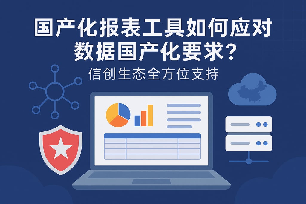 国产化报表工具如何应对数据国产化要求？信创生态全方位支持