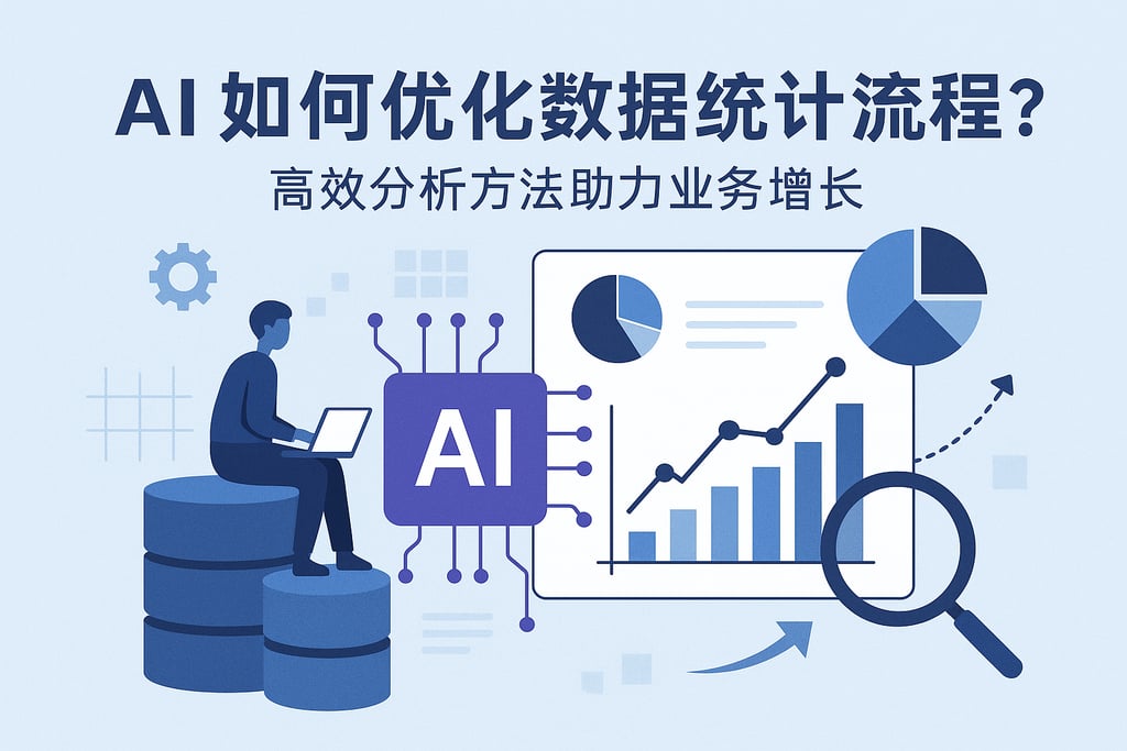 AI如何优化数据统计流程？高效分析方法助力业务增长