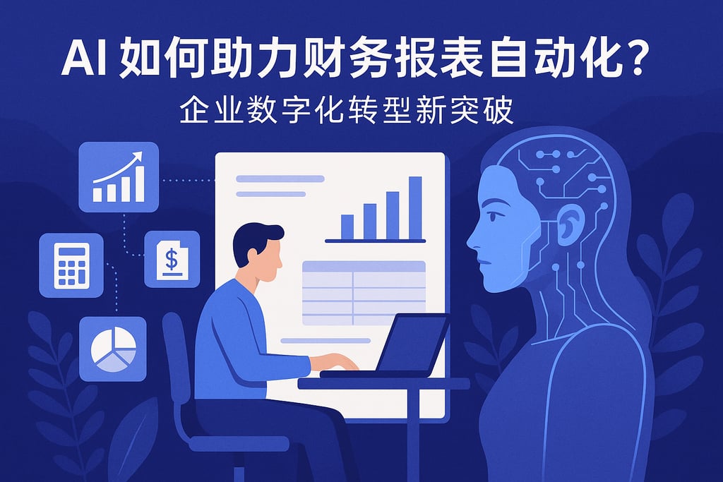 AI如何助力财务报表自动化？企业数字化转型新突破