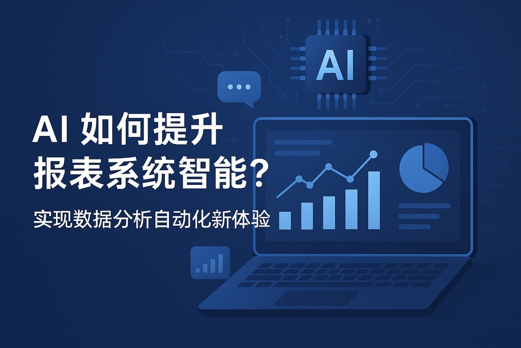 AI如何提升报表系统智能？实现数据分析自动化新体验