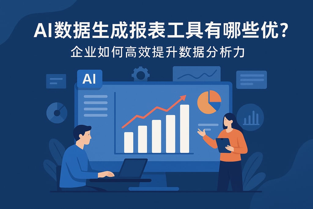 AI数据生成报表工具有哪些优势？企业如何高效提升数据分析力