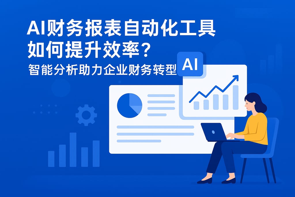 AI财务报表自动化工具如何提升效率？智能分析助力企业财务转型