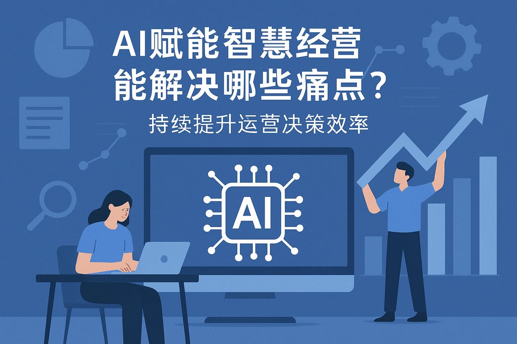 AI赋能智慧经营能解决哪些痛点？持续提升运营决策效率