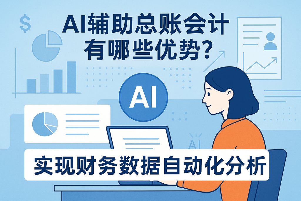 AI辅助总账会计有哪些优势？实现财务数据自动化分析