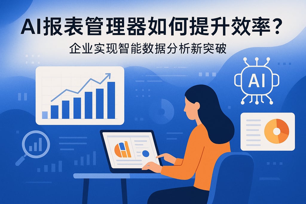 ai报表管理器如何提升效率？企业实现智能数据分析新突破
