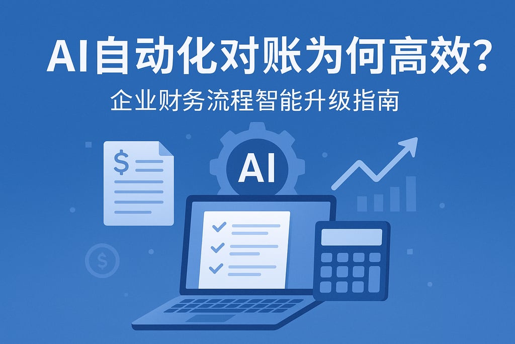 ai自动化对账为何高效？企业财务流程智能升级指南