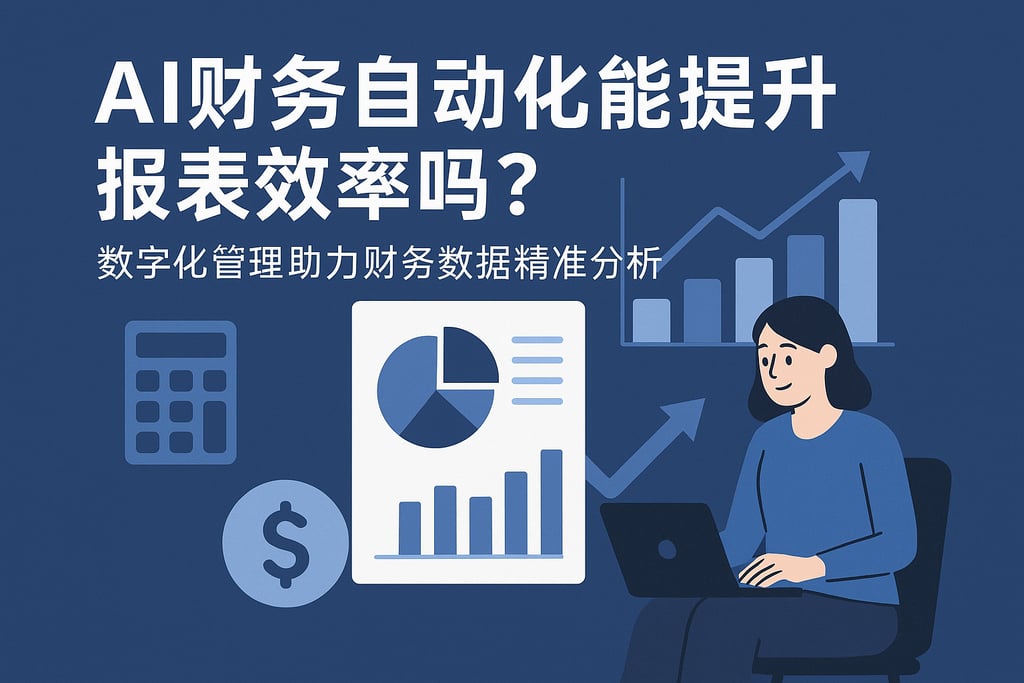 ai财务自动化能提升报表效率吗？数字化管理助力财务数据精准分析