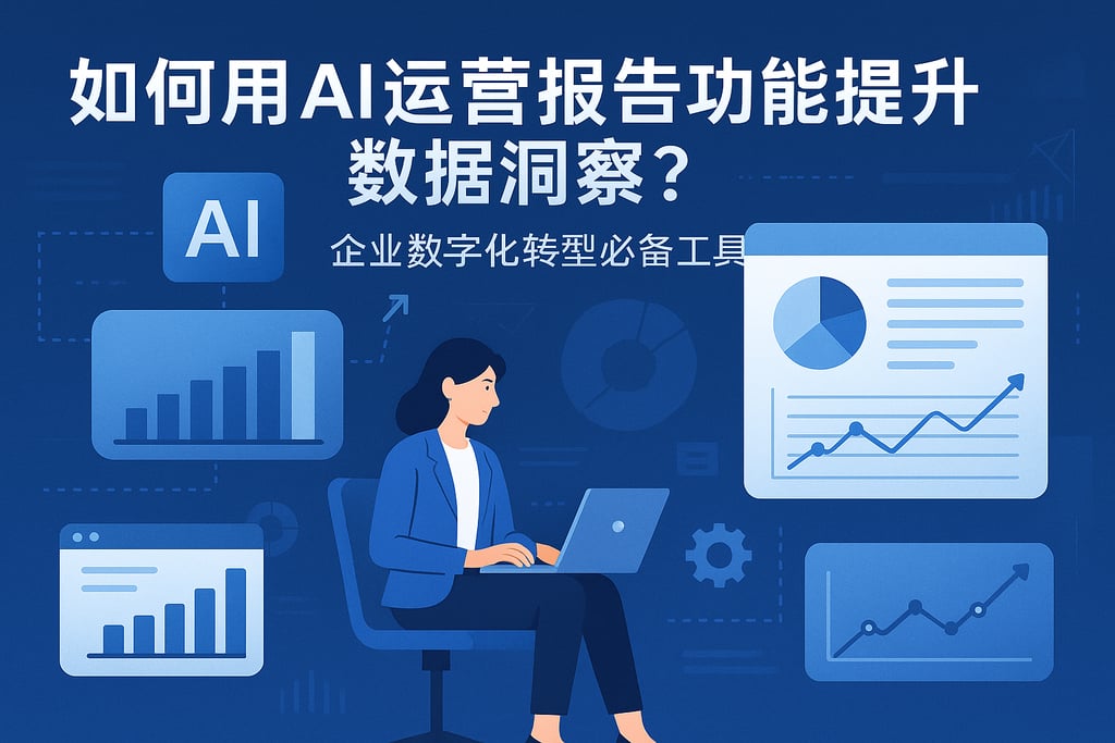 如何用ai运营报告功能提升数据洞察？企业数字化转型必备工具