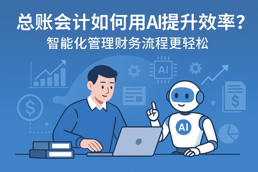 总账会计如何用AI提升效率？智能化管理财务流程更轻松