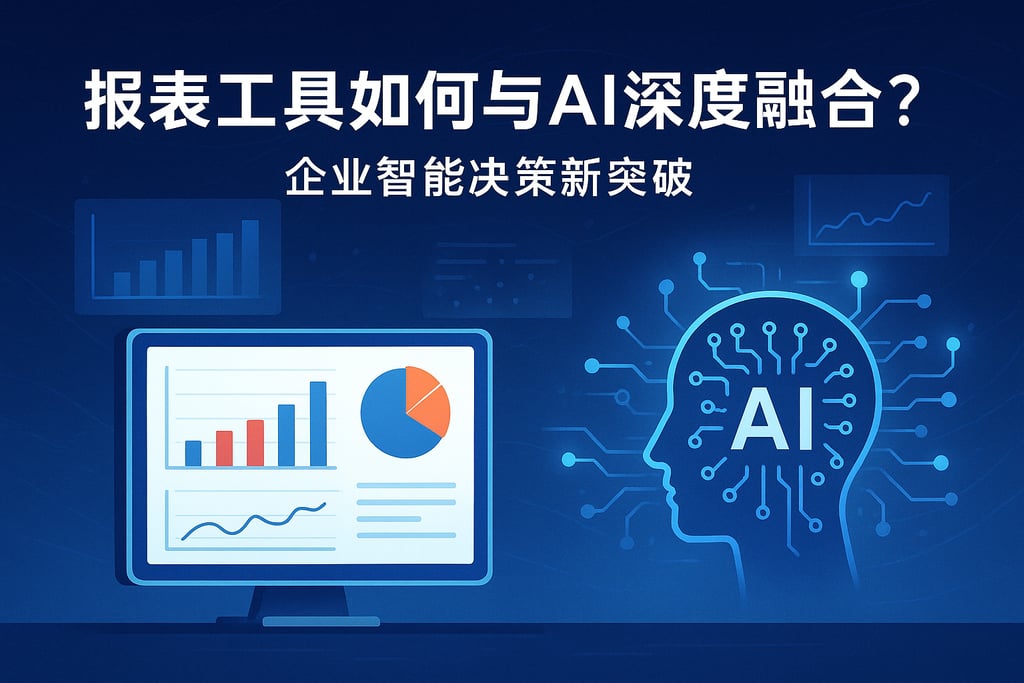 报表工具如何与AI深度融合？企业智能决策新突破