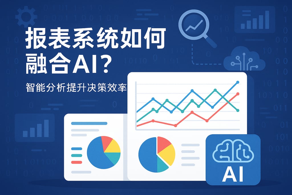 报表系统如何融合AI场景？智能分析提升决策效率