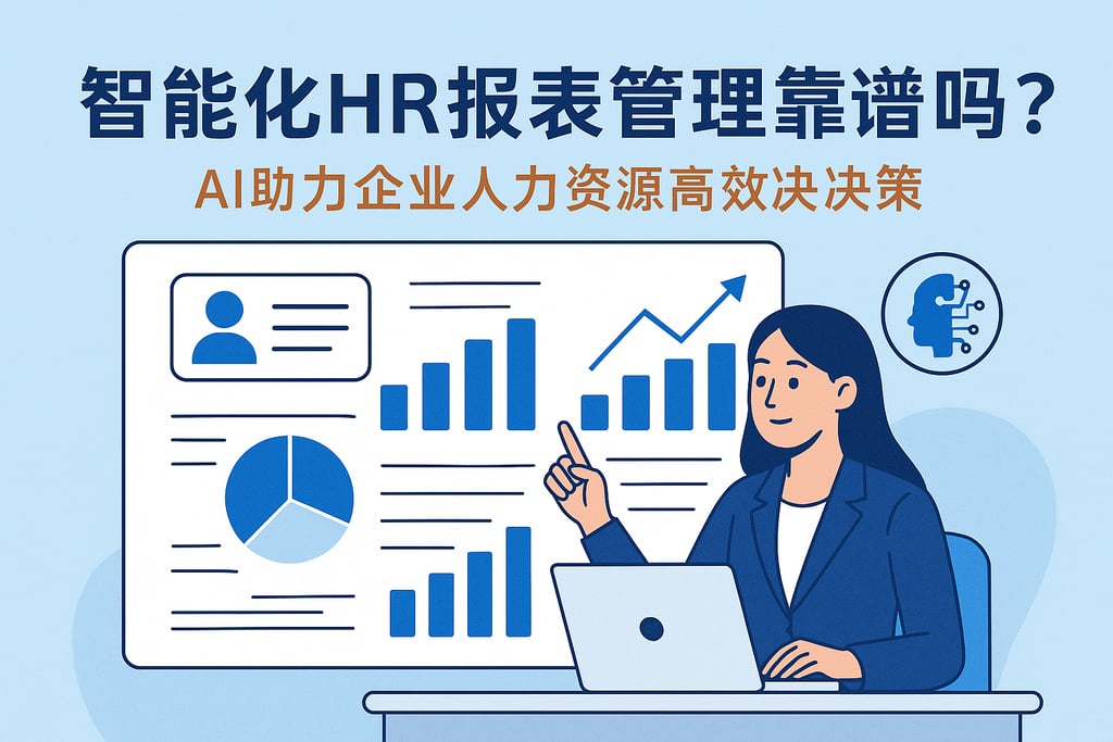 智能化HR报表管理靠谱吗？AI助力企业人力资源高效决策