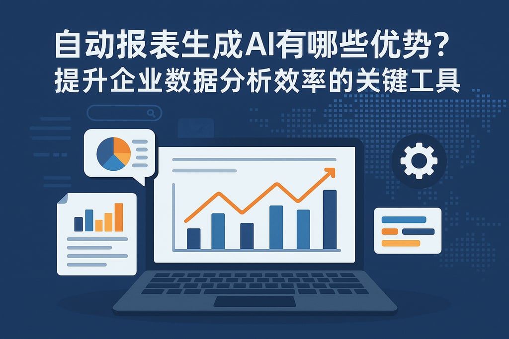 自动报表生成ai有哪些优势？提升企业数据分析效率的关键工具