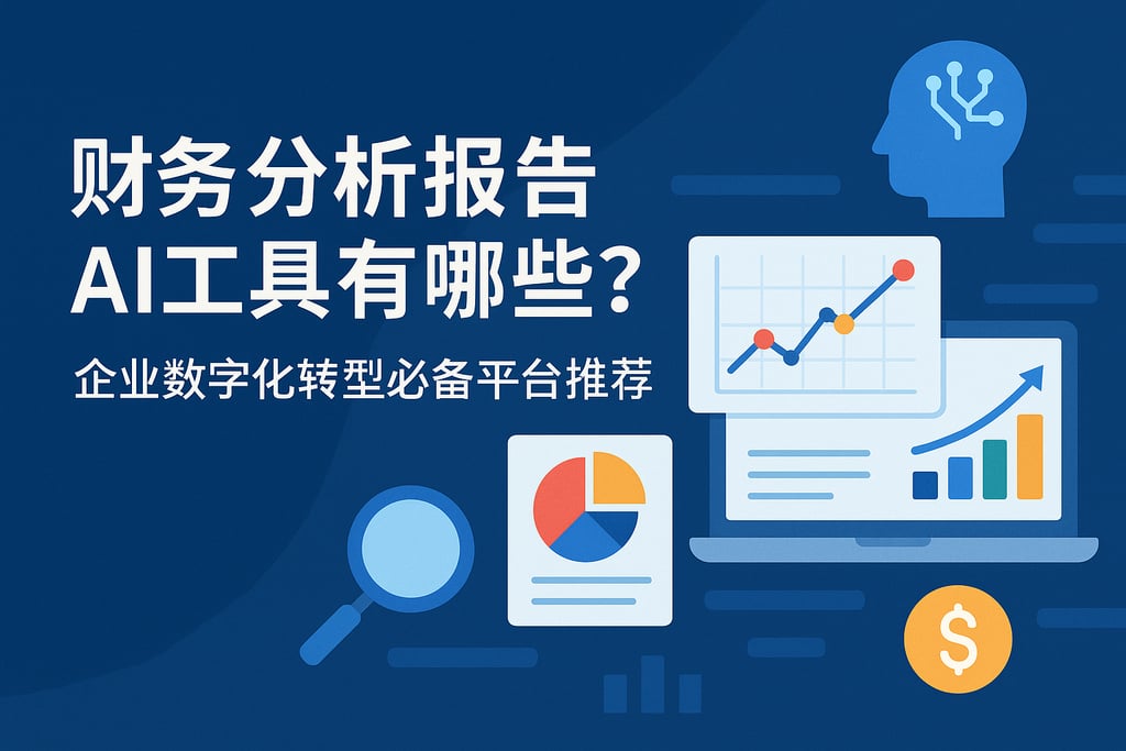 财务分析报告AI工具有哪些？企业数字化转型必备平台推荐