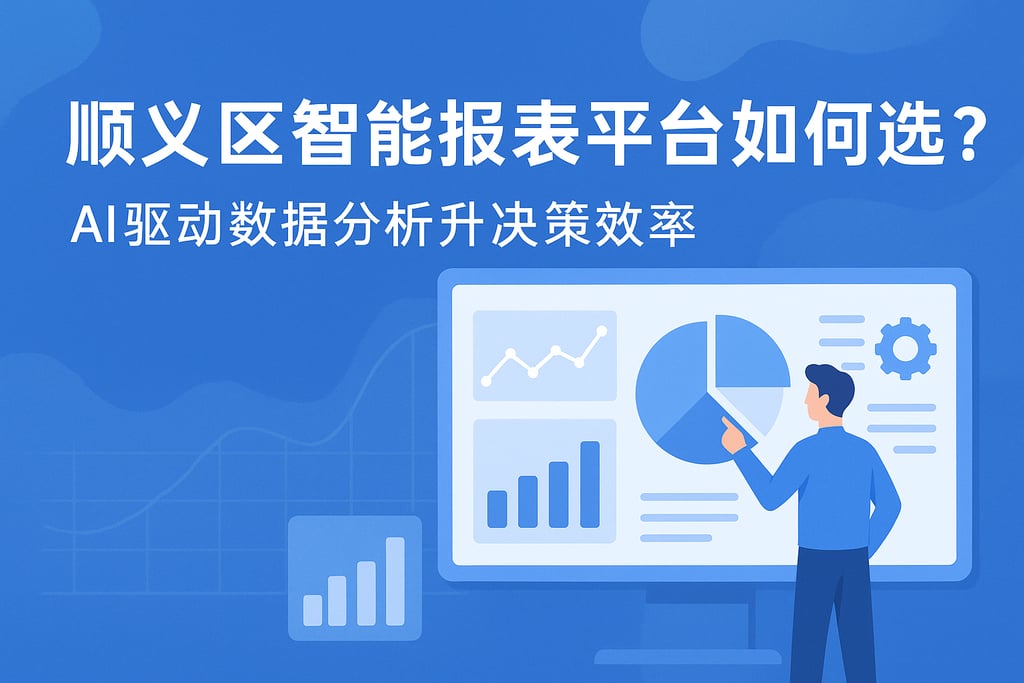 顺义区智能报表平台如何选？AI驱动数据分析提升决策效率
