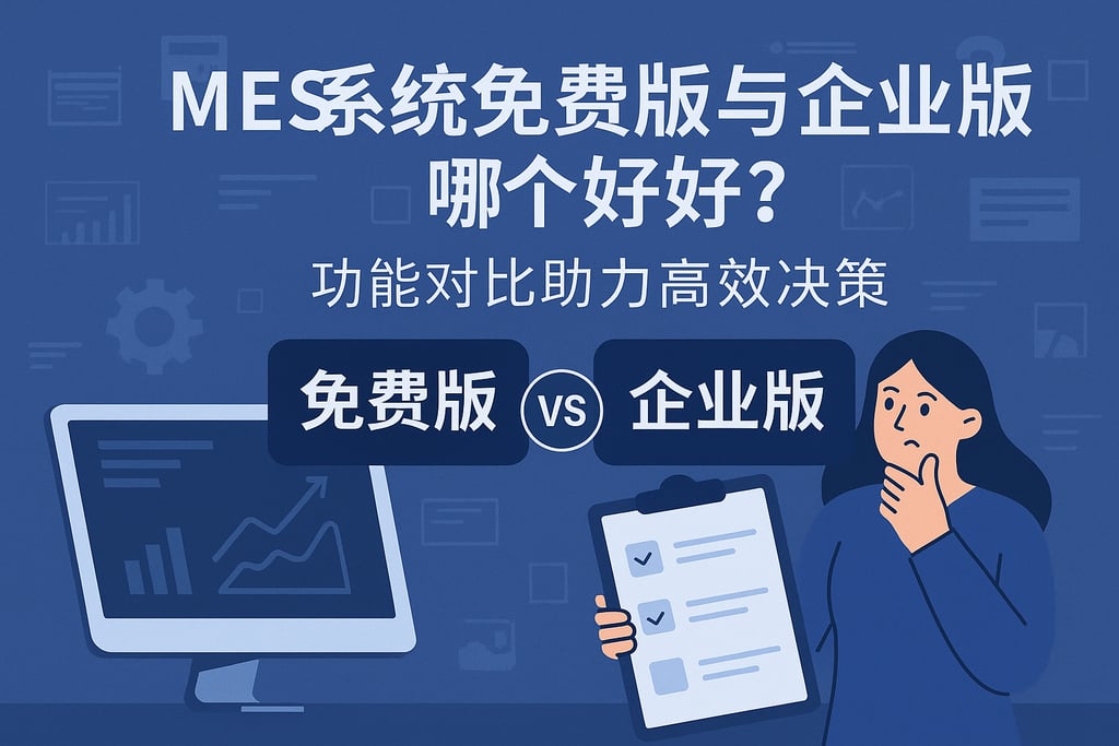MES系统免费版与企业版哪个好？功能对比助力高效决策