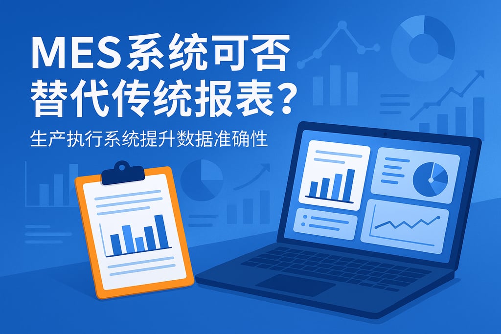 MES系统可否替代传统报表？生产执行系统提升数据准确性